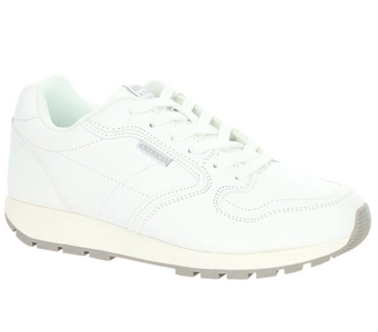 Białe adidasy damskie sznurowane American Club