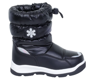 Ciepłe śniegowce dziecięce kalosze ocieplane ze ściągaczem American Club