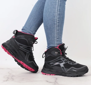 Wysokie buty górskie damskie trekkingowe softshell Lee Cooper
