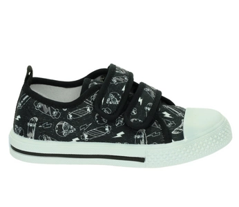 Pantofle dziecięce do przedszkola z na rzepy American Club