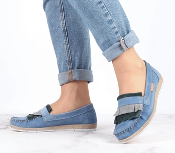 Mokasyny damskie z włoskiej skóry Polska Marka Gino Fabiani