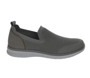 Szare buty męskie sportowe wsuwane oddychające NEWS