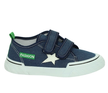 Pantofle dziecięce do przedszkola na rzepy trampki American Club