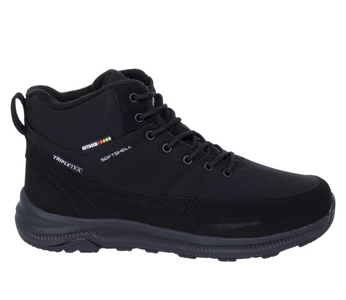 Męskie buty zimowe z membraną wodoodporną Softshell trzewiki American Club
