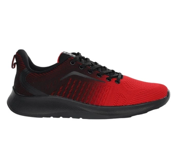 Oddychające adidasy czerwone męskie z wkładką MEMORY FEAM American Club