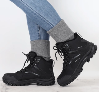 Chłopięce adidasy zimowe buty ocieplane wodoodporne śniegowce American