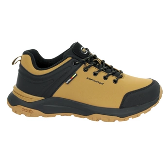 Musztardowe adidasy męskie buty sportowe softshell American Club