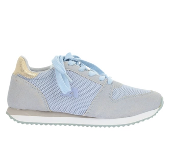 Jasnoniebieskie adidasy damskie błękitne American Club