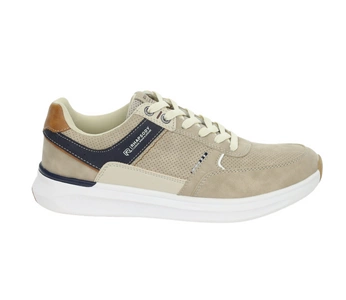 Bezowe adidasy męskie z miękką wkładką Memory Foam American Club