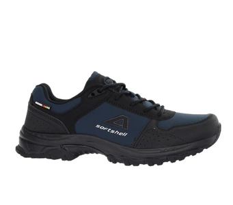 Granatowe buty młodzieżowe dla chłopca wodoodporne z membraną SOFTSHELL American Club